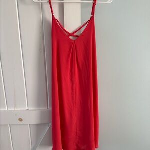 Aina Be Red Midi Dress